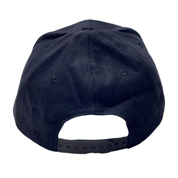 Miller Lite Navy Embroidered A Fine Pilsner Beer Classic Adjustable Snapback Hat - Picture 4 of 7